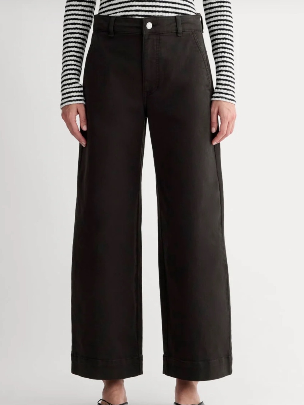 NWT Everlane The Utility Wideleg Pant